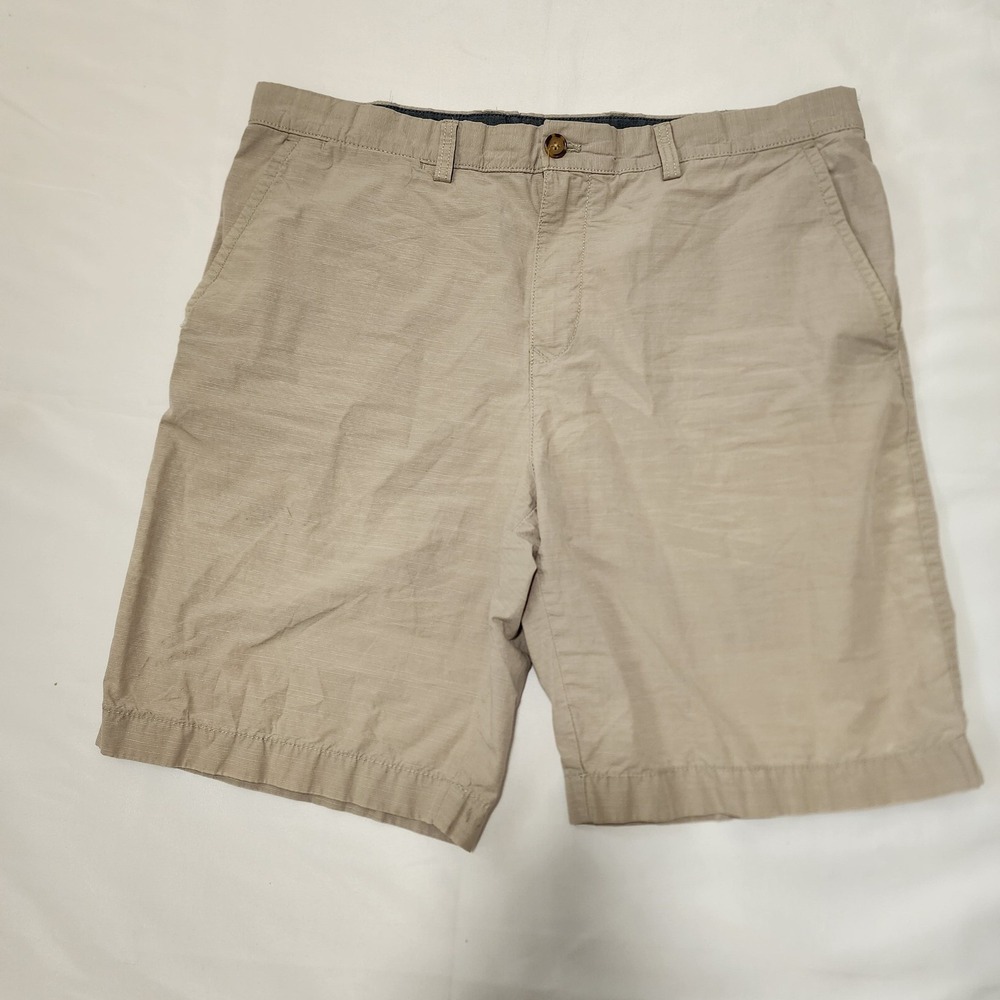 Tommy‎ Hilfiger Shorts Beige Casual Flat Front Size 38